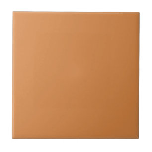 Pumpkin Colored (Ceramic Tile) Ceramic Tile