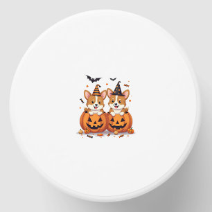 Pumpkin Corgi Party Mini Candle Favors