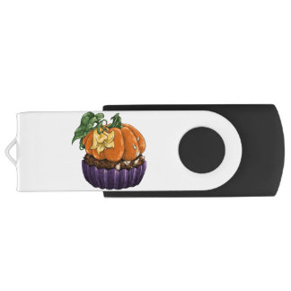 Pumpkin Cupcake Flash Drive