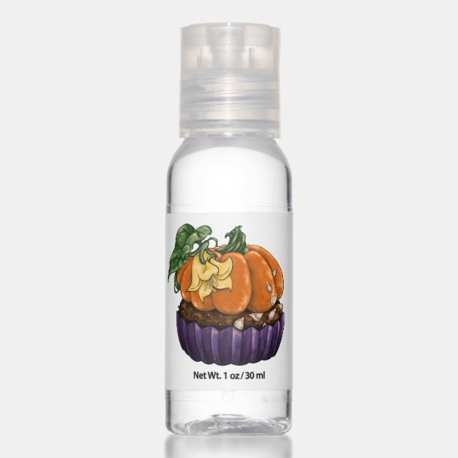 Pumpkin Cupcake Hand Sanitizer (Front)