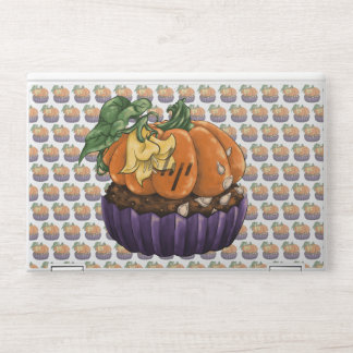 Pumpkin Cupcake HP Laptop Skin