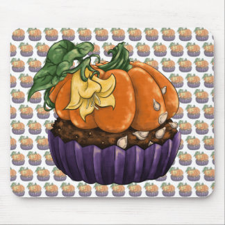 Pumpkin Cupcake Mouse Pad