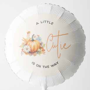 Pumpkin Cutie Pregnancy Announcement Balloon