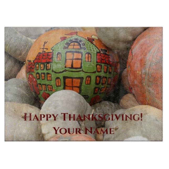 Pumpkin Cutting Board (Front)