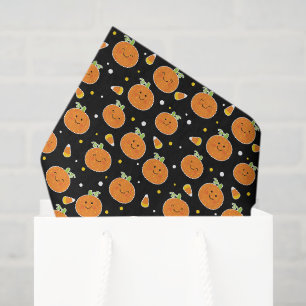 Pumpkin Decoupage Tissue Paper, Halloween Paper