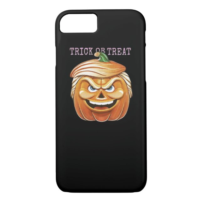 Pumpkin Donald, Funny Halloween Scary Classic Case-Mate iPhone Case (Back)