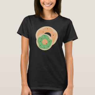 Pumpkin Donuts Sprinkles Frosted Costume Party T-Shirt