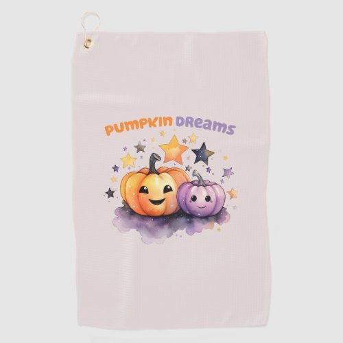 Pumpkin Dreams Golf Towel
