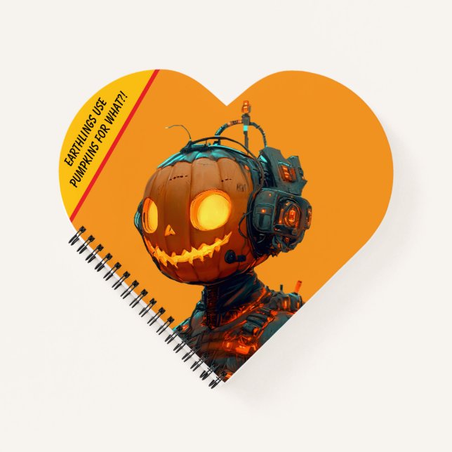 Pumpkin Droid Notebook (Front)