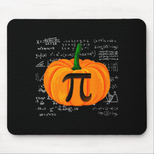 Pumpkin E Math Funny Halloween Thanksgiving Day  Mouse Pad