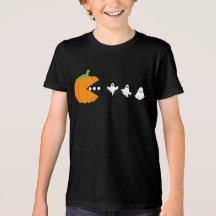 Pumpkin Eating Ghost Gamer Halloween Men Women