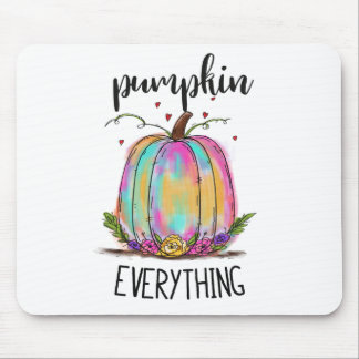 Pumpkin Everything Colorful Pumpkin Mouse Pad