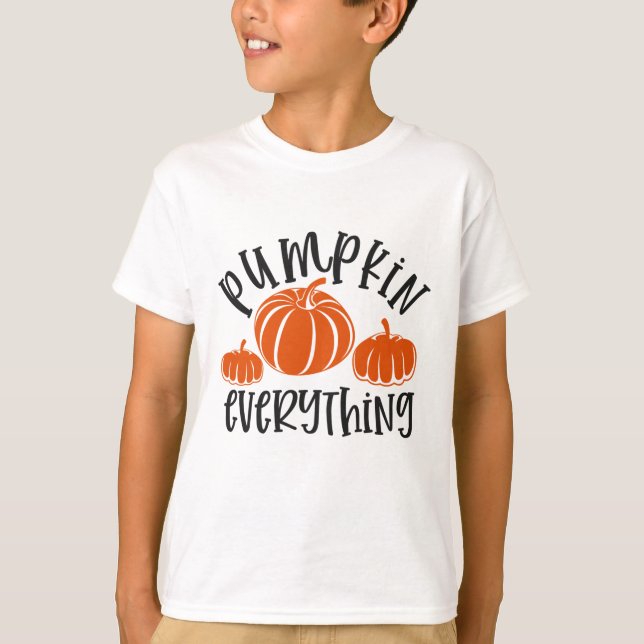 Pumpkin Everything T-Shirt (Front)