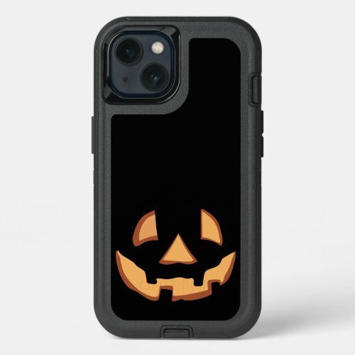 Pumpkin Face 1 iPhone 13 Case