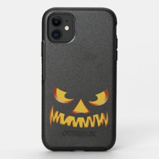 Pumpkin Face 2 OtterBox Symmetry iPhone 11 Case