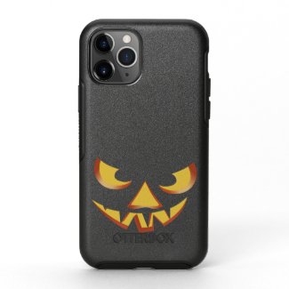 Pumpkin Face 3 OtterBox Symmetry iPhone 11 Pro Case