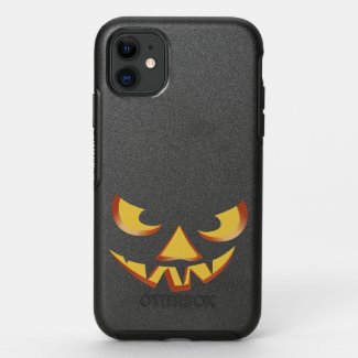 Pumpkin Face 3 OtterBox Symmetry iPhone 11 Case