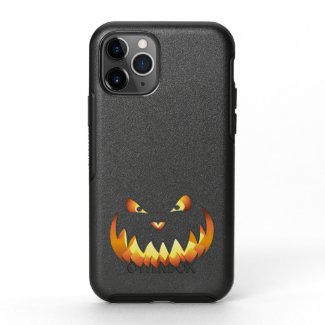 Pumpkin Face 4 OtterBox Symmetry iPhone 11 Pro Case