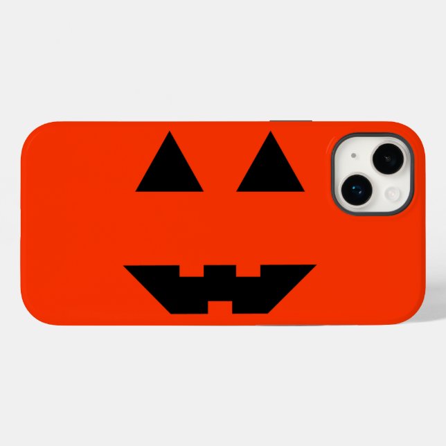 Pumpkin Face Case-Mate iPhone Case (Back (Horizontal))