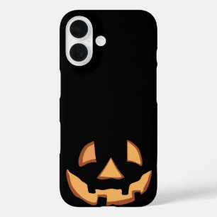 Pumpkin face for Halloween iPhone 16 Case