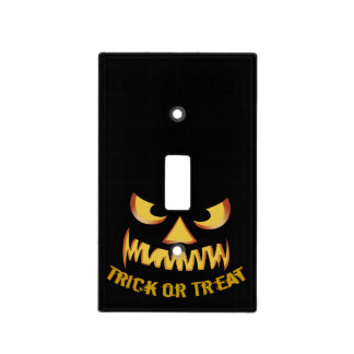 Pumpkin face for Halloween... Light Switch Cover