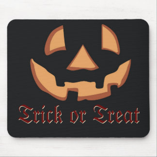 Pumpkin face for Halloween Mouse Pad
