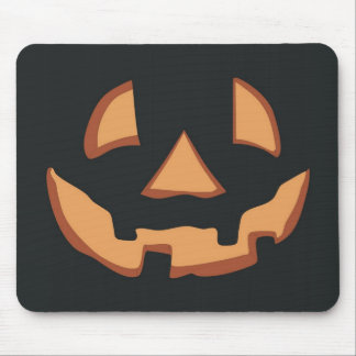 Pumpkin face for Halloween Mouse Pad