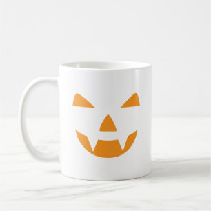 Pumpkin Face Halloween  Coffee Mug