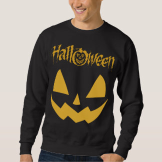 Pumpkin Face, Halloween Custom Sweatshirt