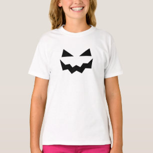 Pumpkin  Face Halloween T-Shirt