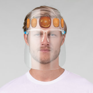 pumpkin face shield