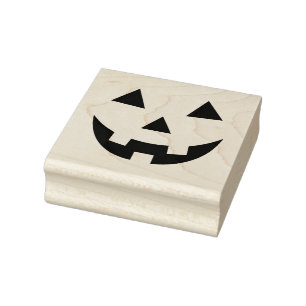 Pumpkin Face Stamp