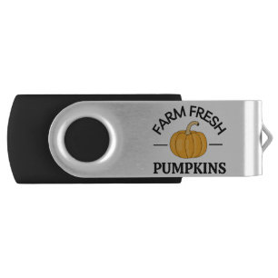 Pumpkin Fall Autumn Flash Drive