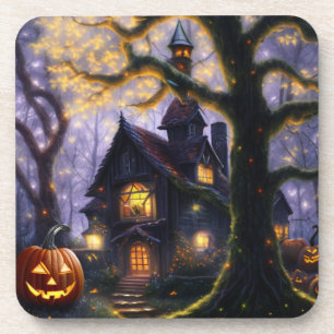 pumpkin/fall/autumn/Halloween  Beverage Coaster