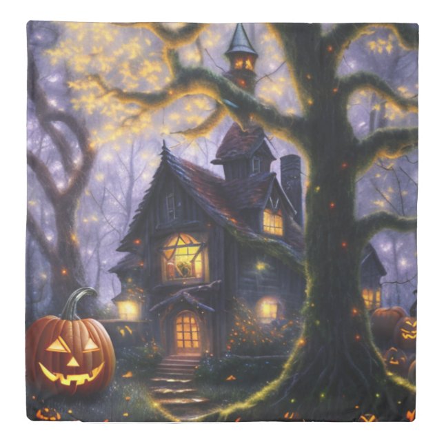pumpkin/fall/autumn/Halloween  Duvet Cover (Front)