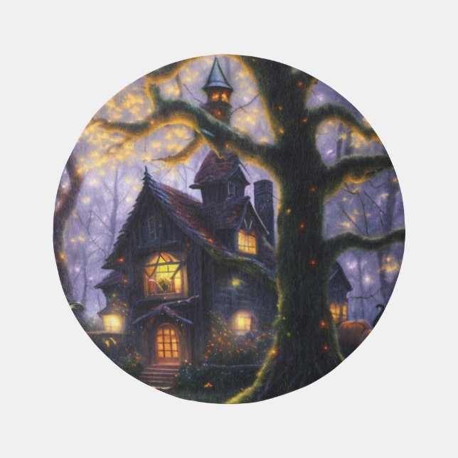 pumpkin/fall/autumn/Halloween  Outdoor Rug (Front)