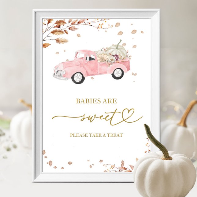 Pumpkin Fall Babies Are Sweet Sign (Creator Uploaded)