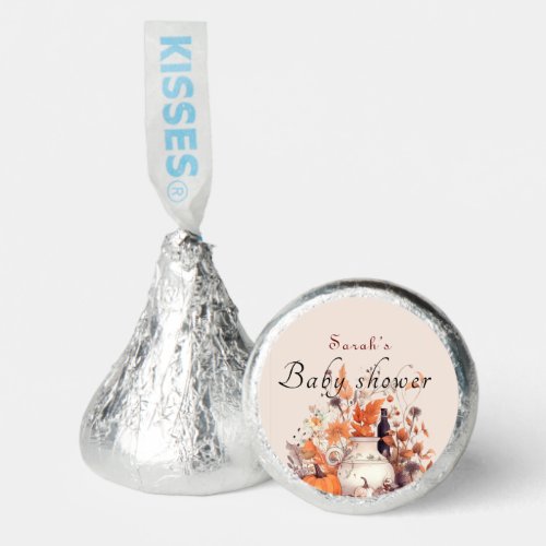 pumpkin fall Baby shower  Hersheys Kisses