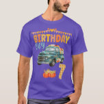 Pumpkin Fall Birthday Vintage Truck Outfits  T-Shirt<br><div class="desc">Pumpkin Fall Birthday Vintage Truck Outfits  .</div>