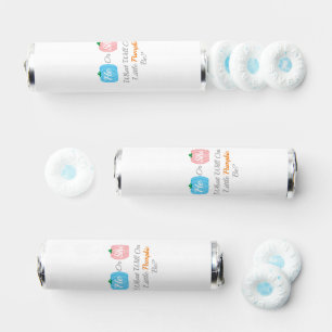 Pumpkin Fall Gender Reveal Breath Savers® Mints