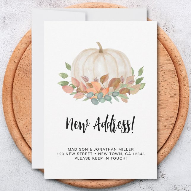 Pumpkin Fall Moving  Announcement (Creator Uploaded)