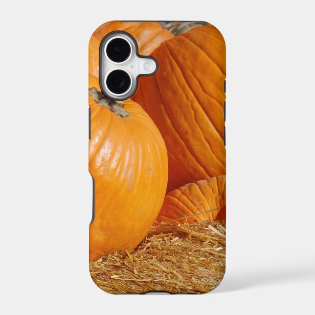 Pumpkin Fall Scene Iphone Case (Back)