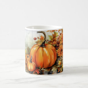 Pumpkin/Fall Wrap Coffee Mug
