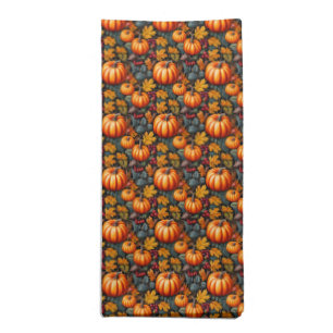 Pumpkin Fancy Thanksgiving Cloth Napkin