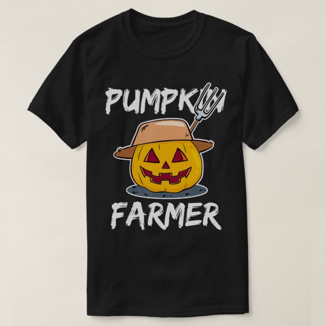 Pumpkin Farmer  T-Shirt (Design Front)