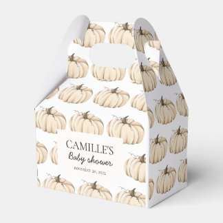 Pumpkin Favor Box