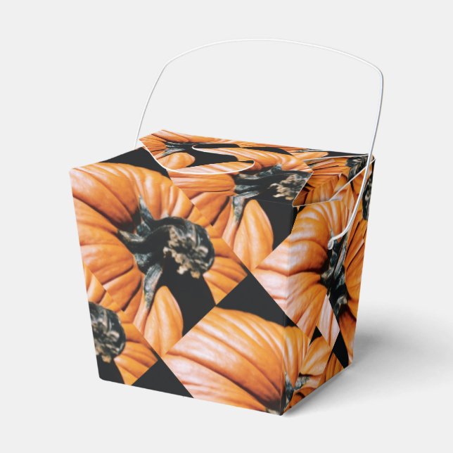 Pumpkin Favor Boxes (Front Side)