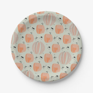 Pumpkin feel paper plates