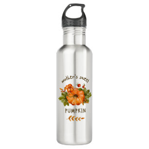 Pumpkin festival Day, Stainless Steel Water Bottle