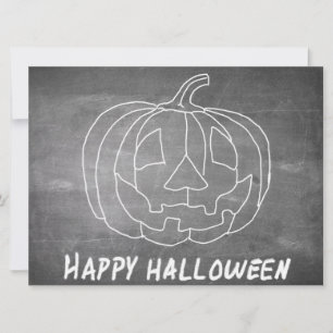 Pumpkin for Halloween 1 chalkboard look